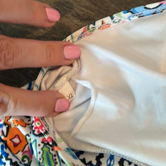 Cupshe XL/XXL Floral Paisley Print Cutout Bikini Set - Picture 6 of 11